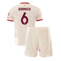 Dres Bayern Munich Joshua Kimmich #6 Tretina pre deti 2024-25 Krátky Rukáv (+ trenírky)